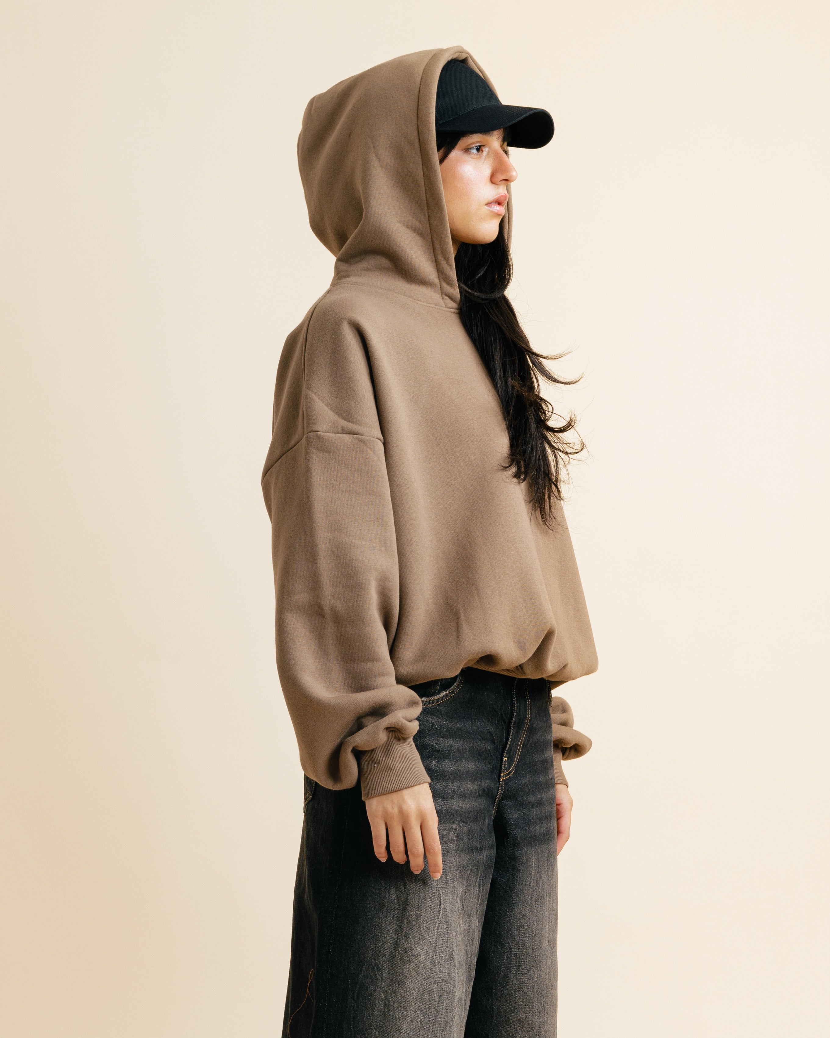 The Hoodie In Fossil Uni Sex