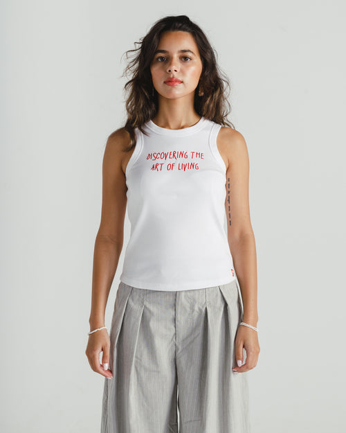 Discovering the Art of Living Tank Top