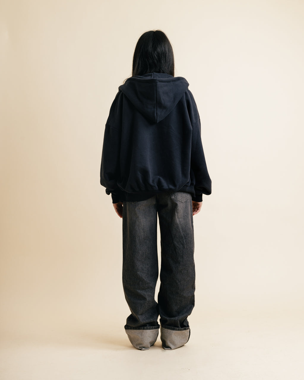The Zipper In Black Unisex