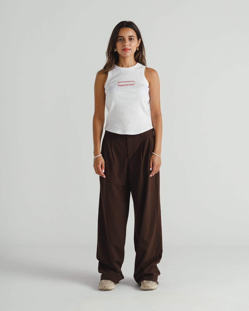 Logo & Hearts Tank Top