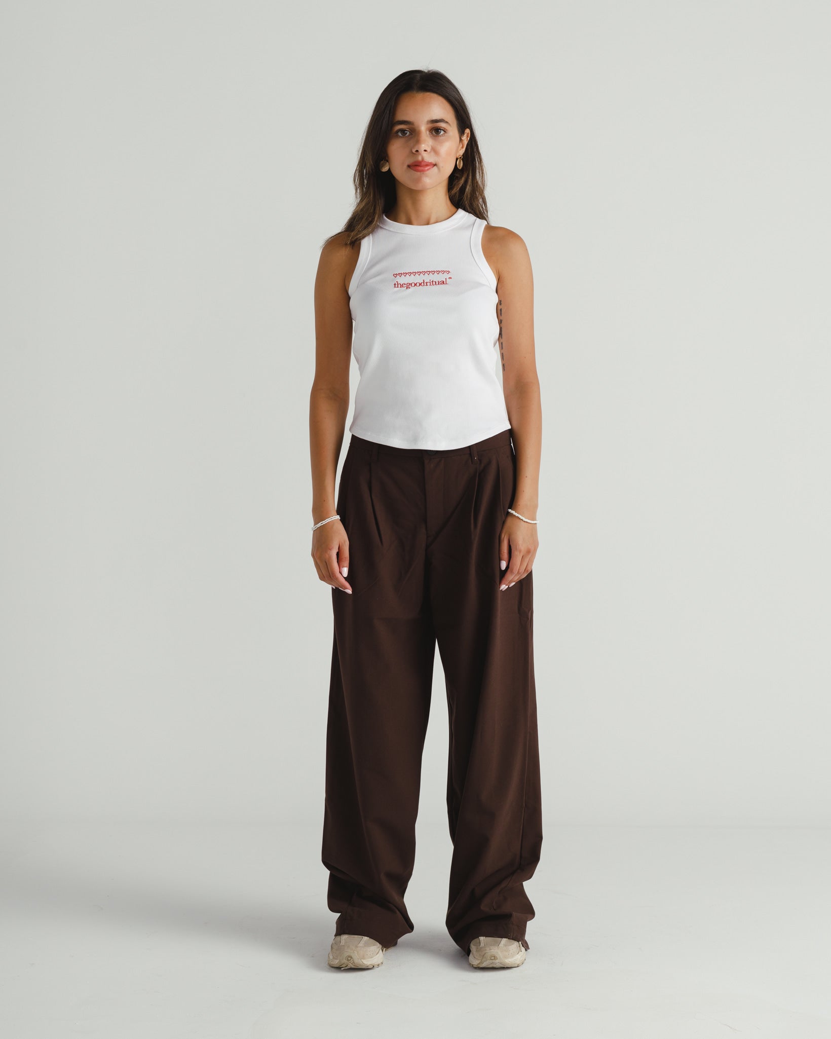 Logo & Hearts Tank Top