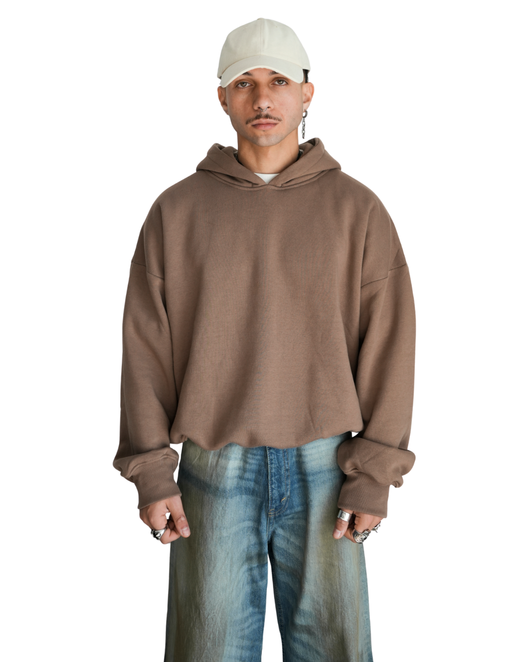 The Hoodie In Fossil Uni Sex