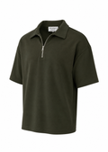 The Half Zip in Olive
