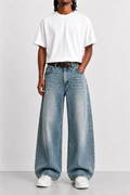 Arc Wide Denim Light Indigo