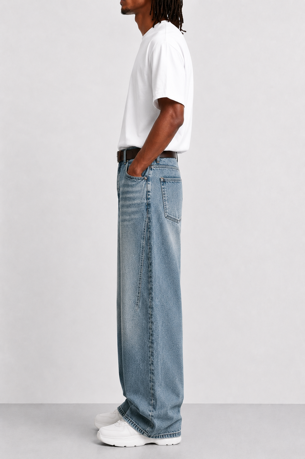 Arc Wide Denim Light Indigo