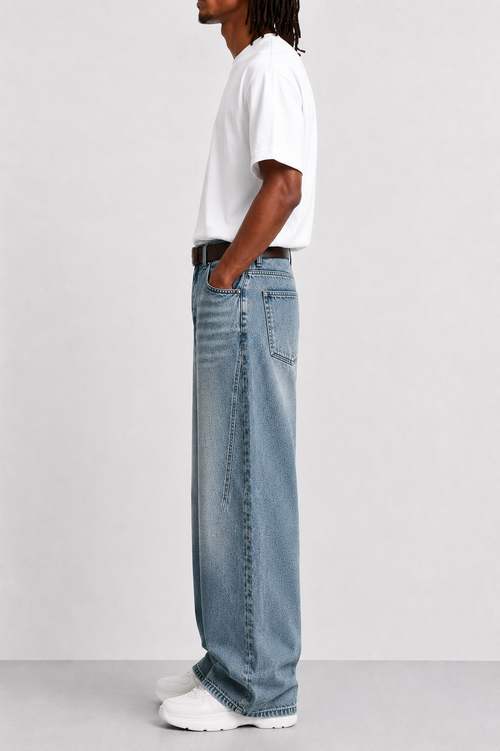 Arc Wide Denim Light Indigo