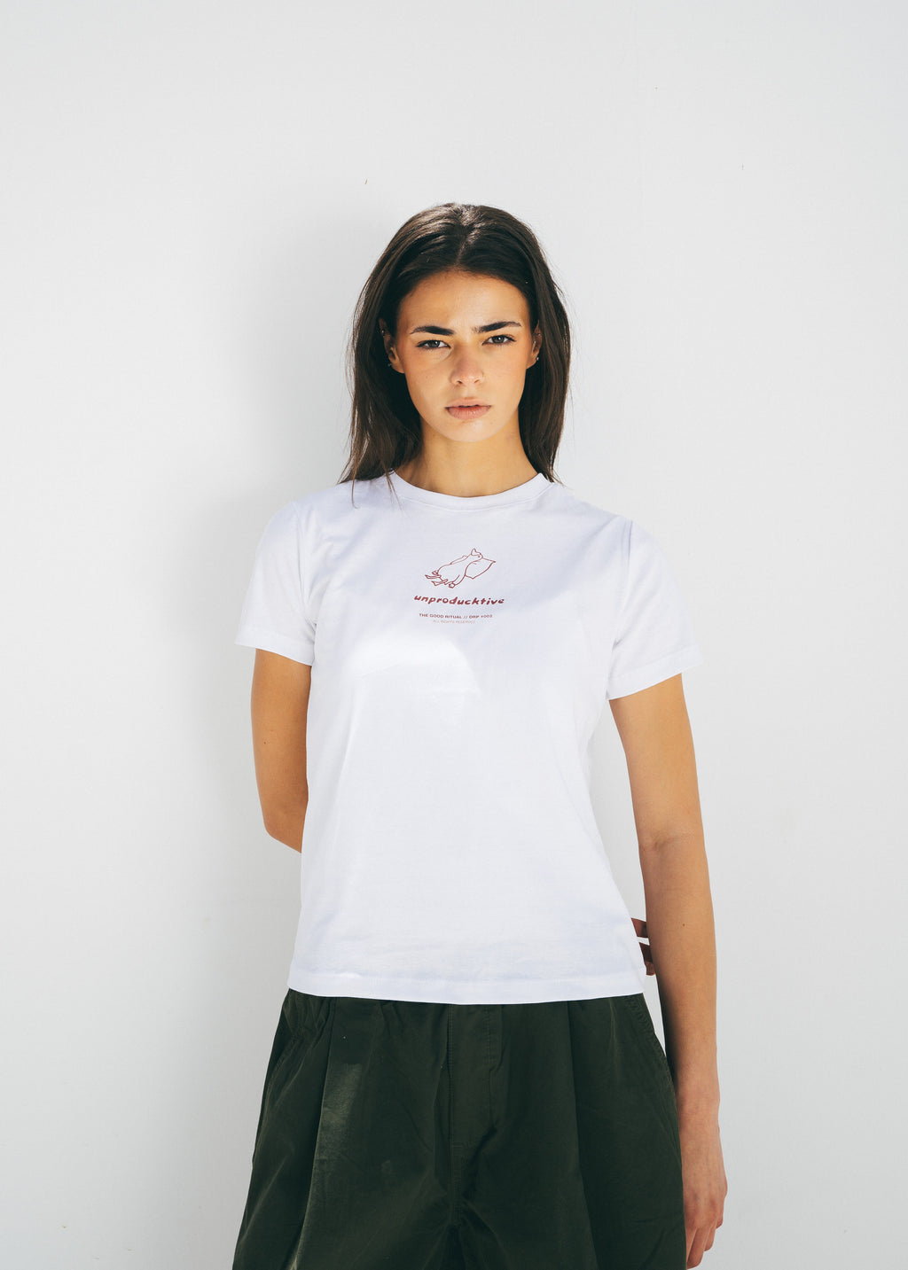 Unpro-duck-tive Baby Tee