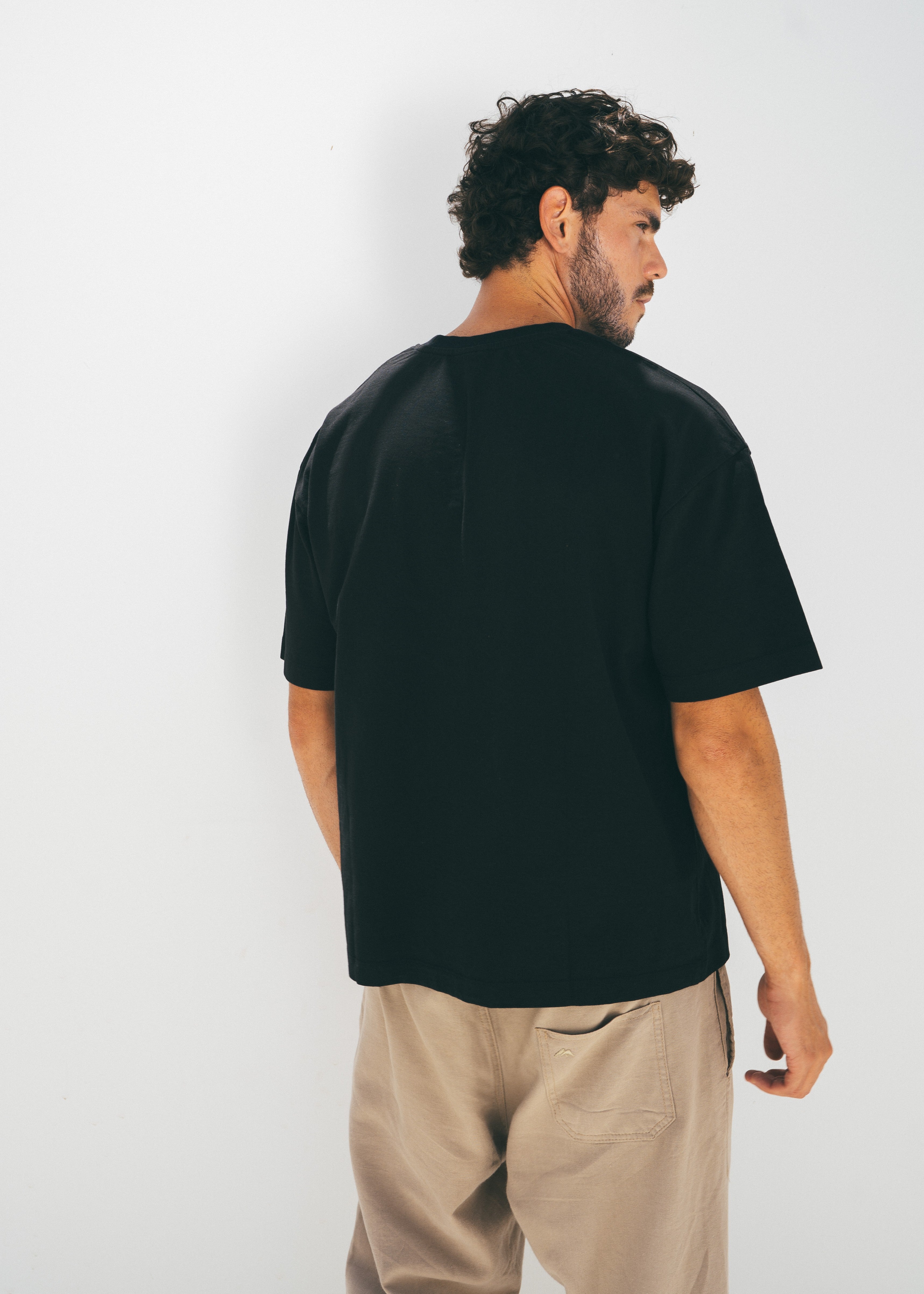 Form Pocket Tee in Black