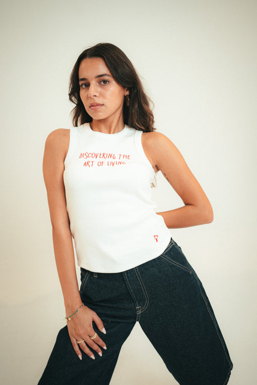 Discovering the Art of Living Tank Top