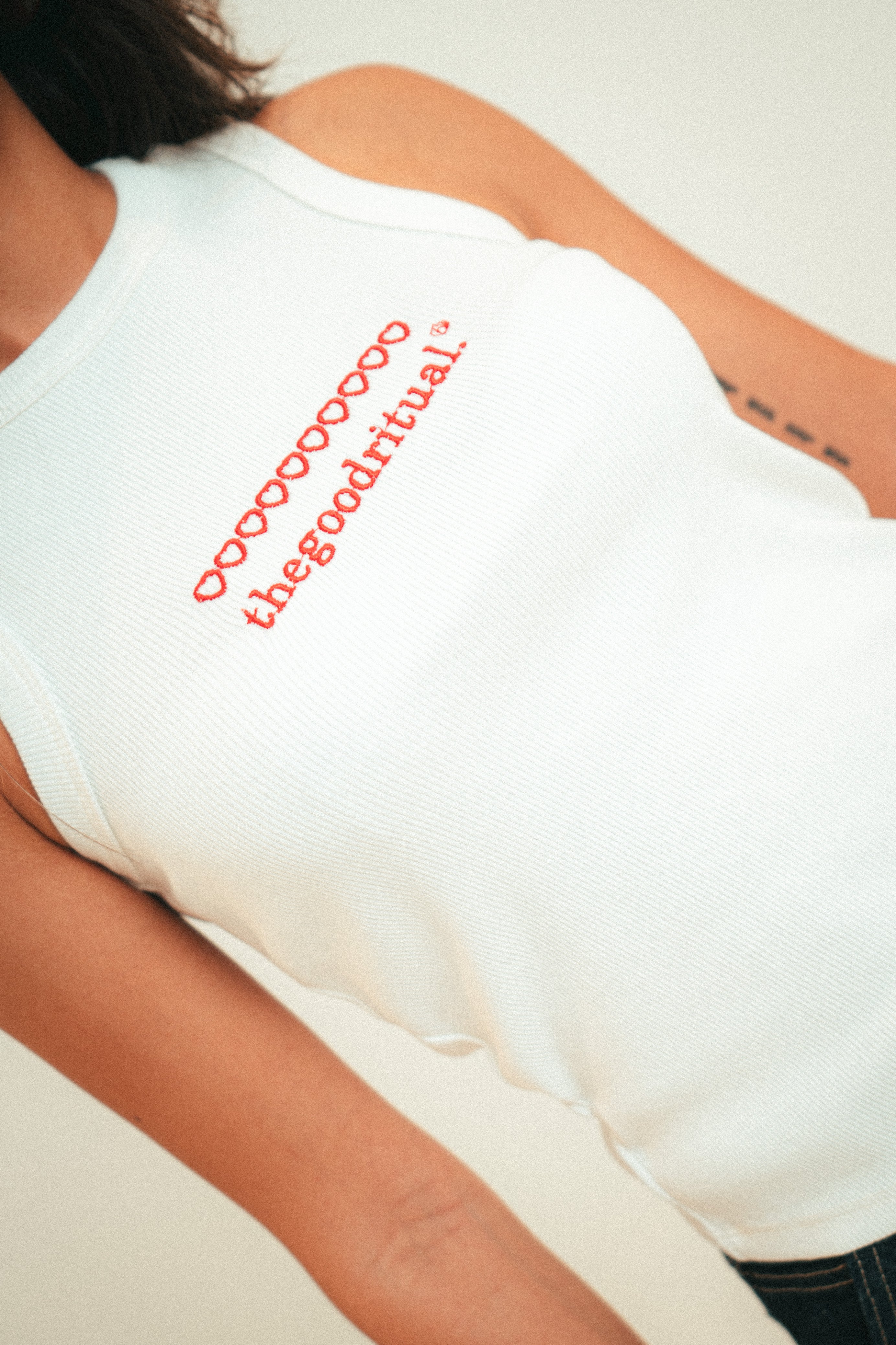 Logo & Hearts Tank Top