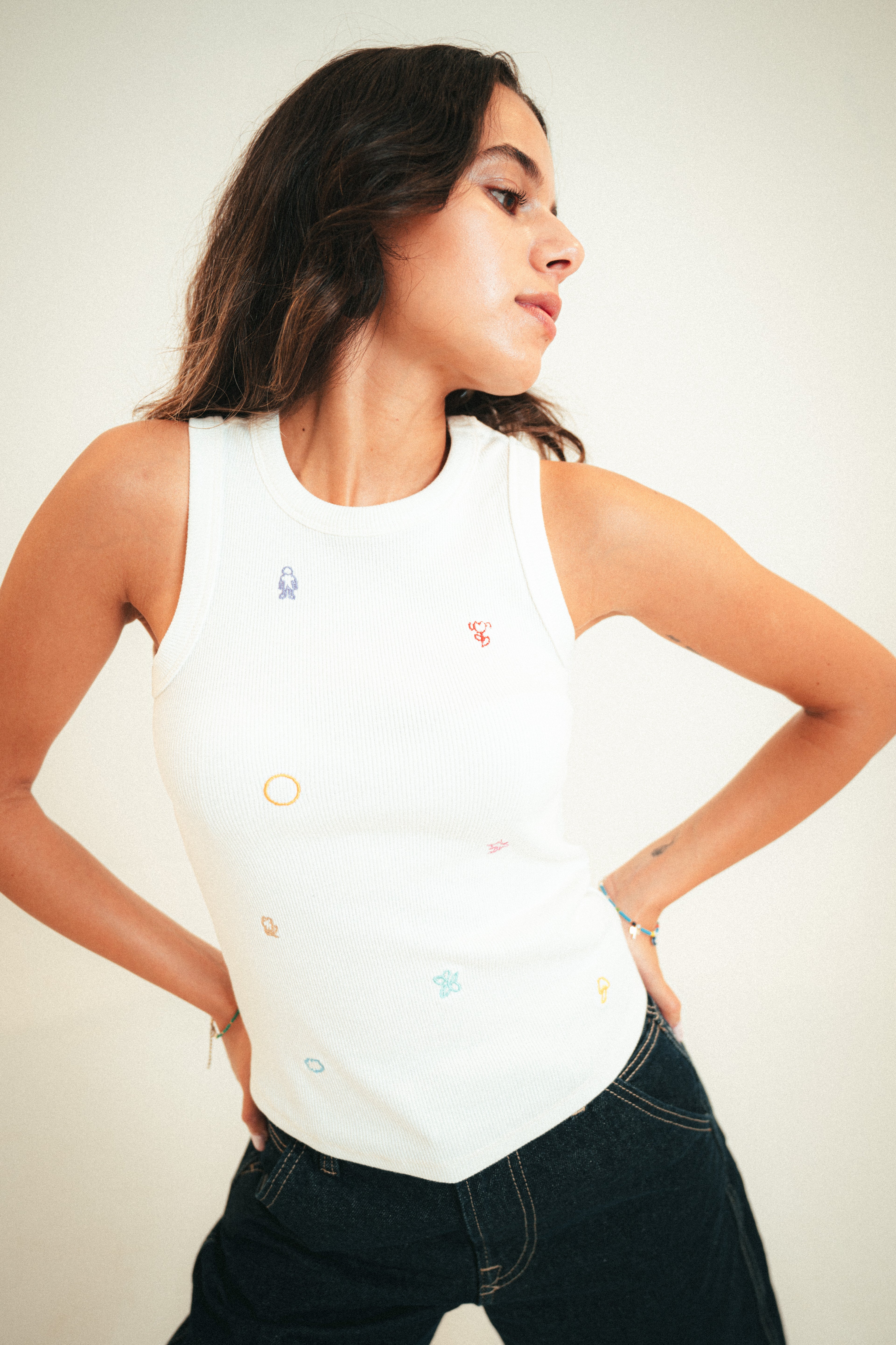 Scattered Elements Tank Top