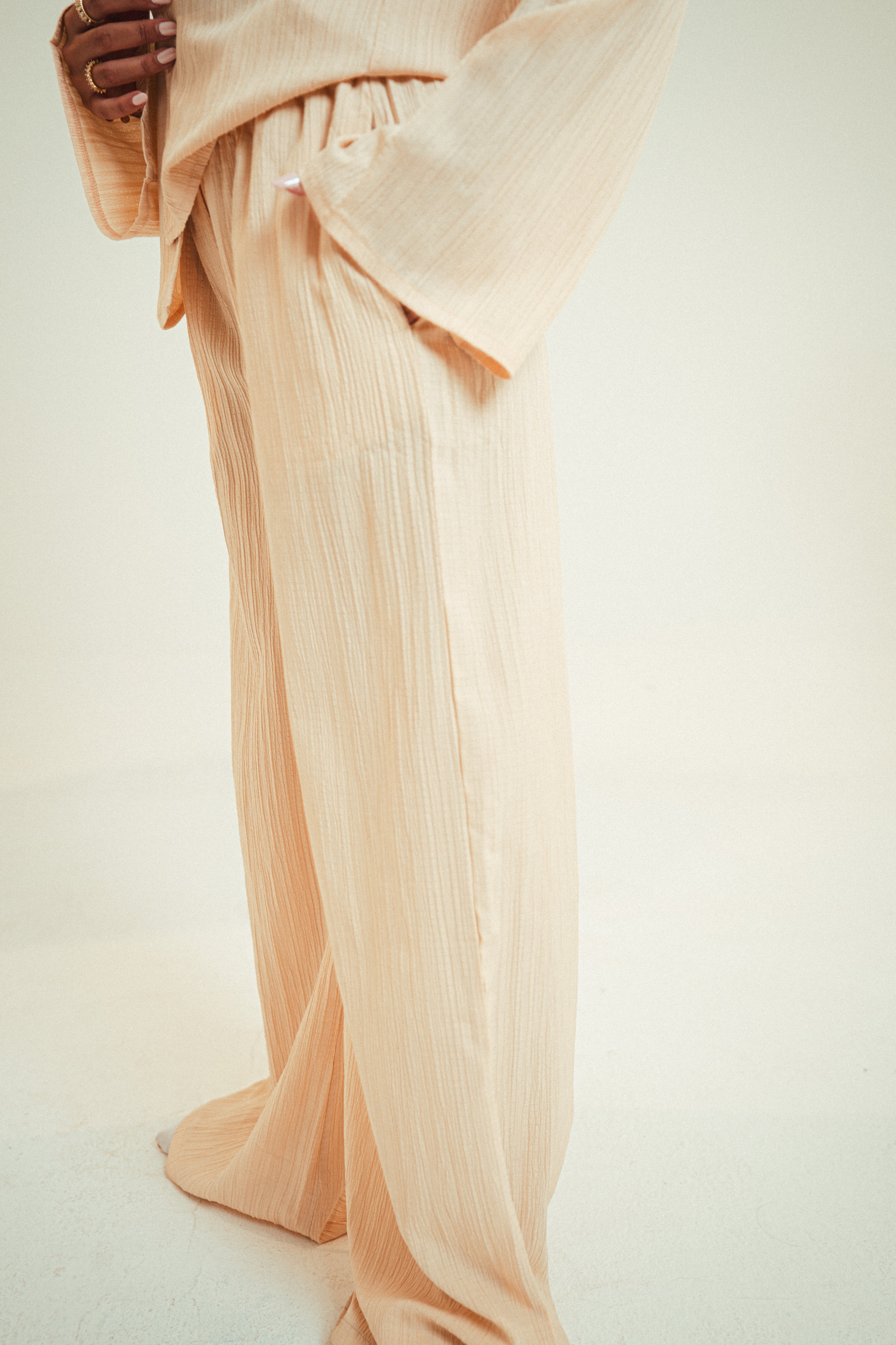 Linen Wide-Leg Pants