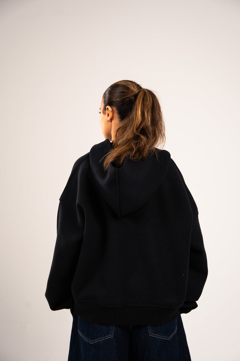 Cropped Half Zip Women's