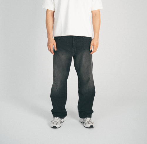 Arc Wide Denim Ash Black