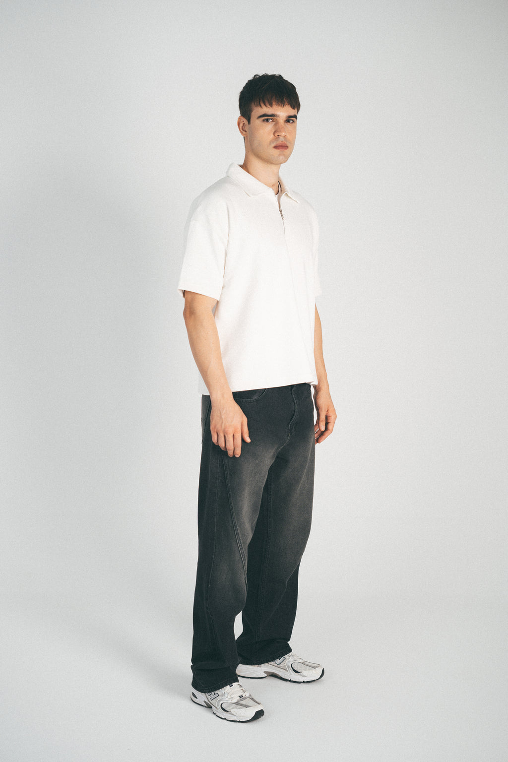 Arc Wide Denim Ash Black