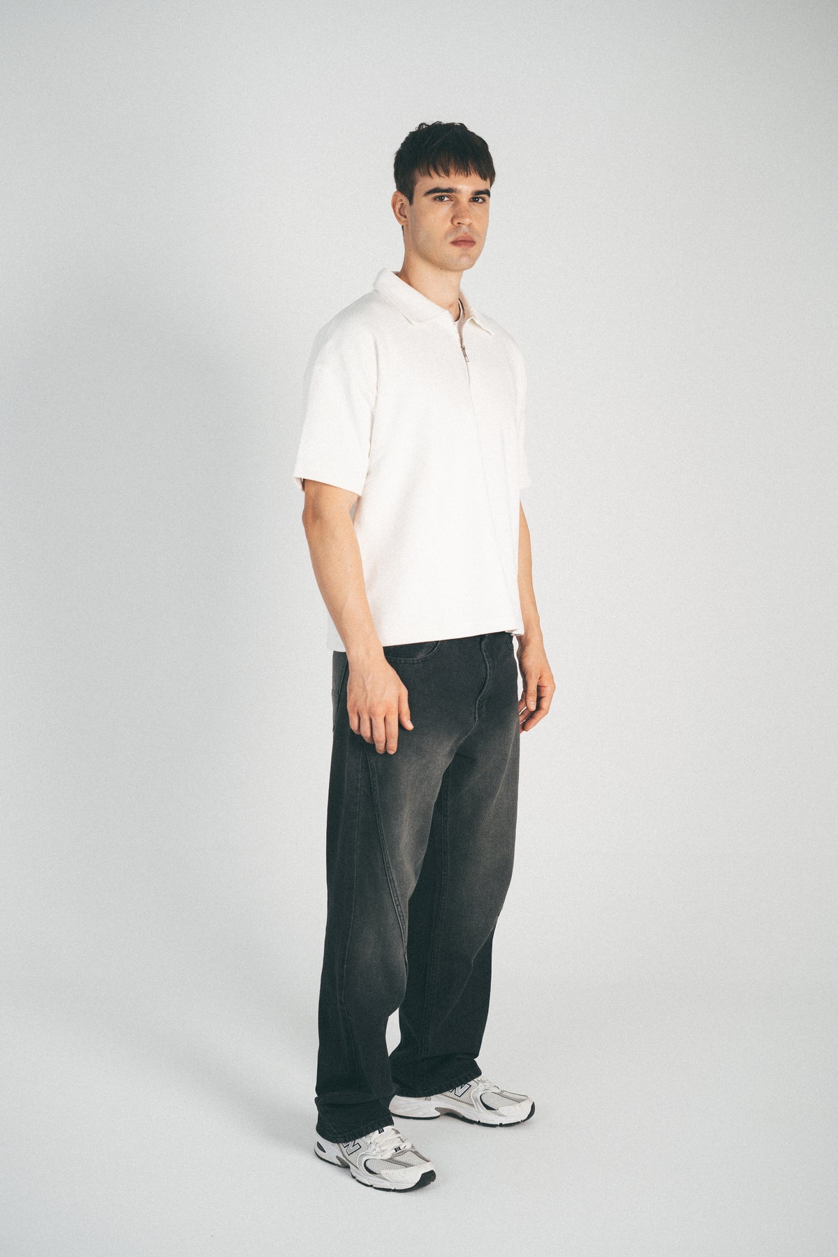 Arc Wide Denim Ash Black