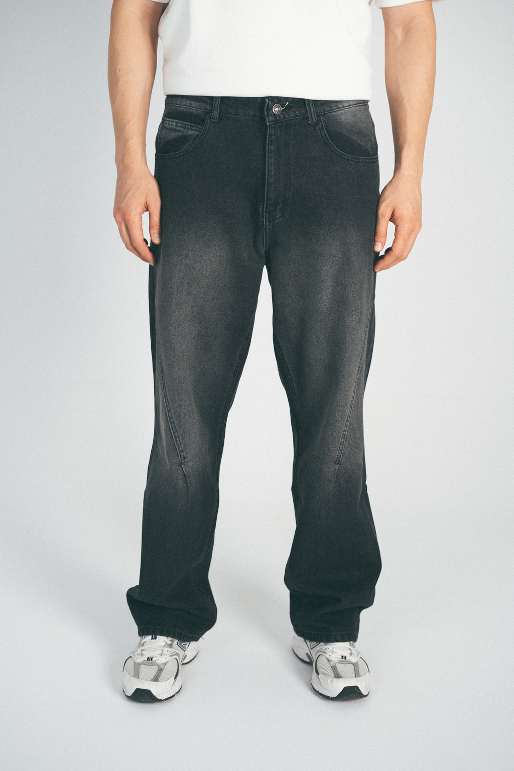 Arc Wide Denim Ash Black