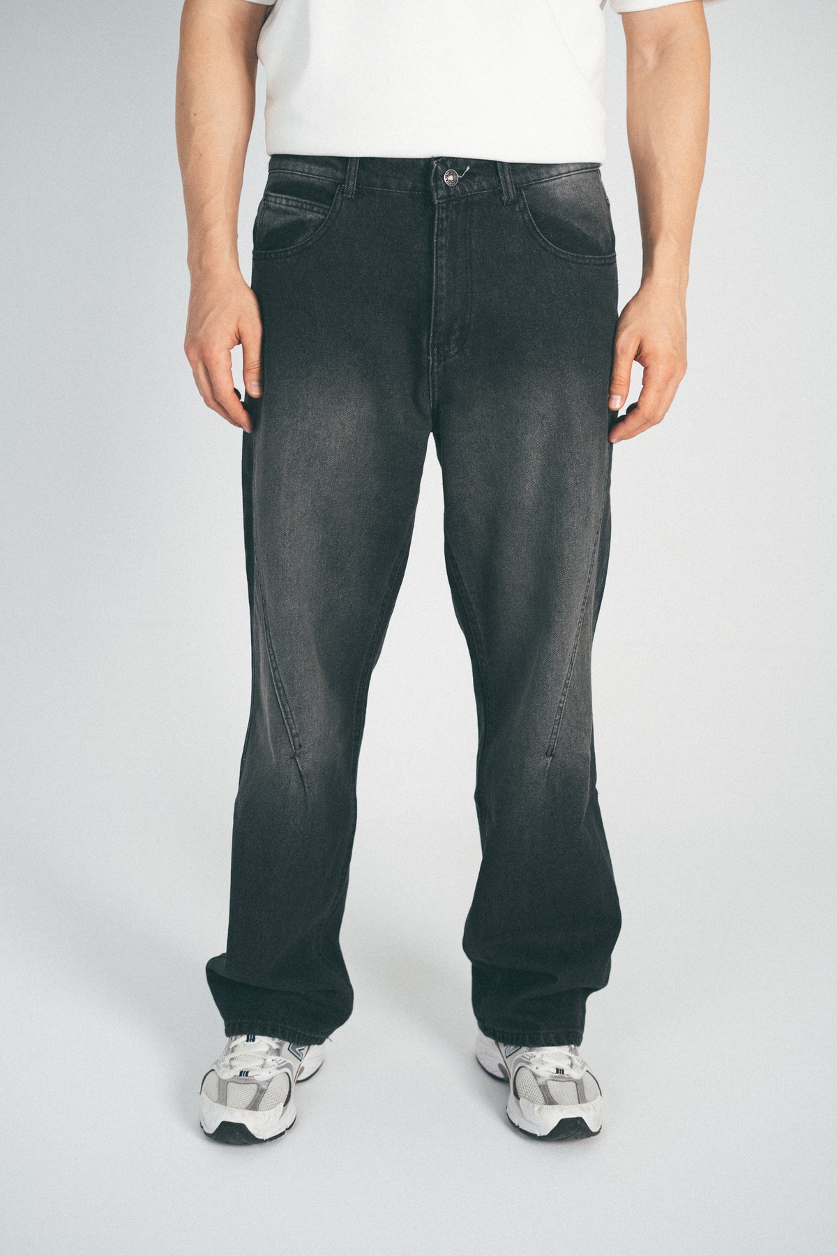 Arc Wide Denim Ash Black