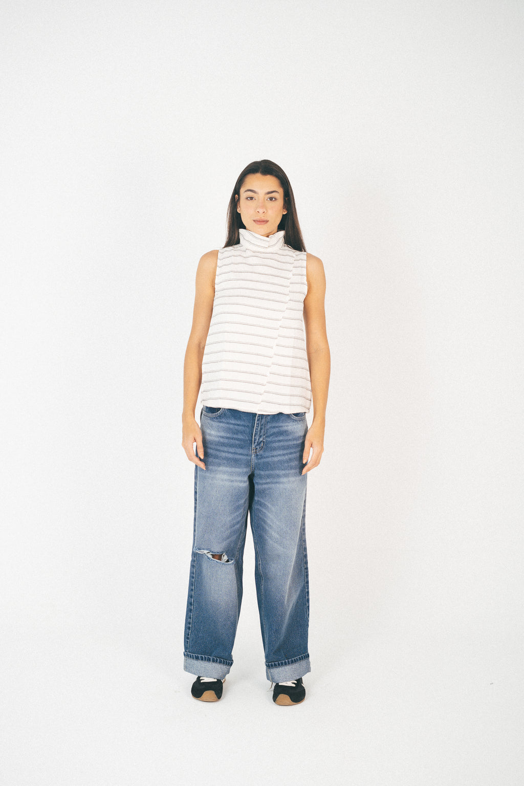 Sora Stripe Top