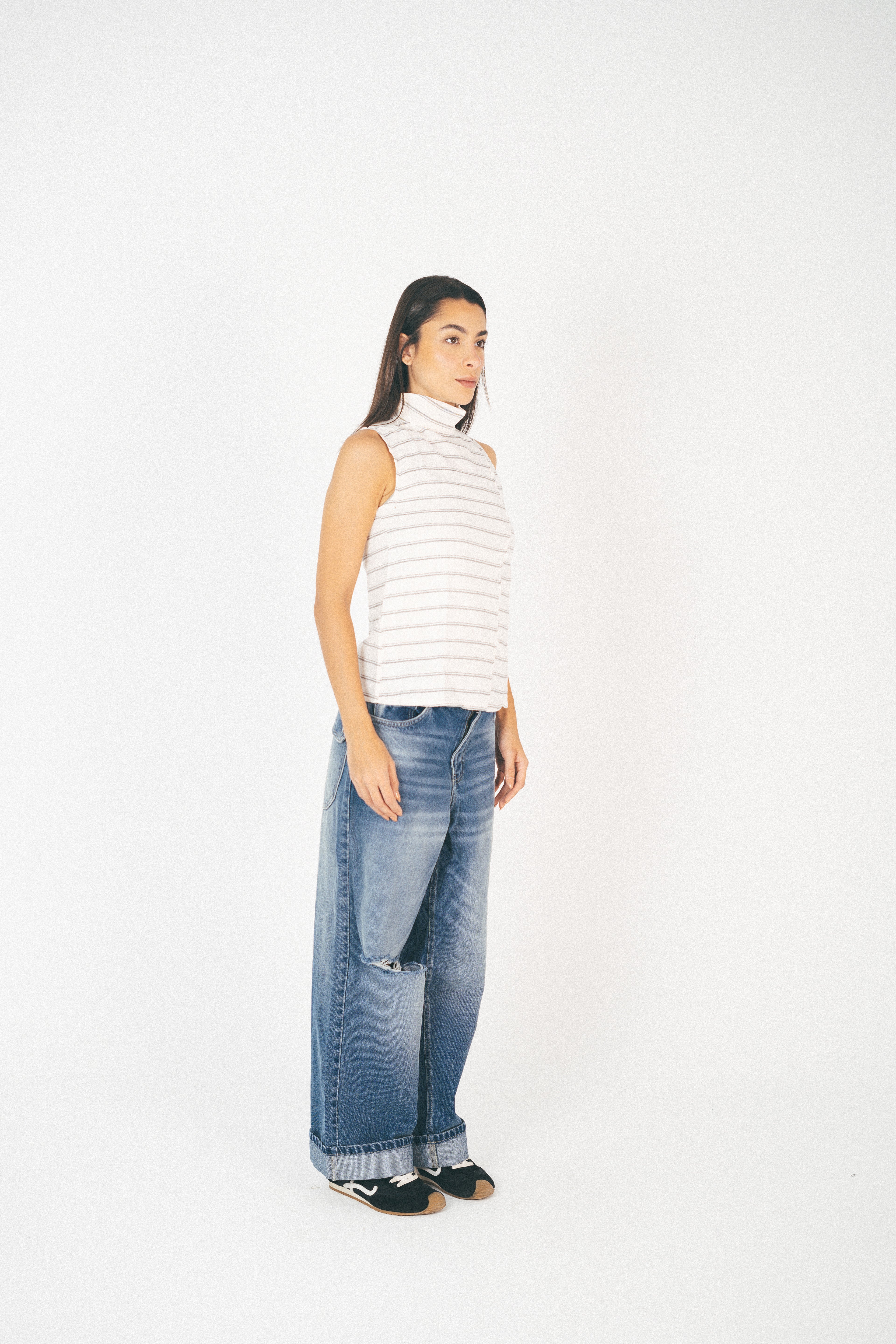 Sora Stripe Top