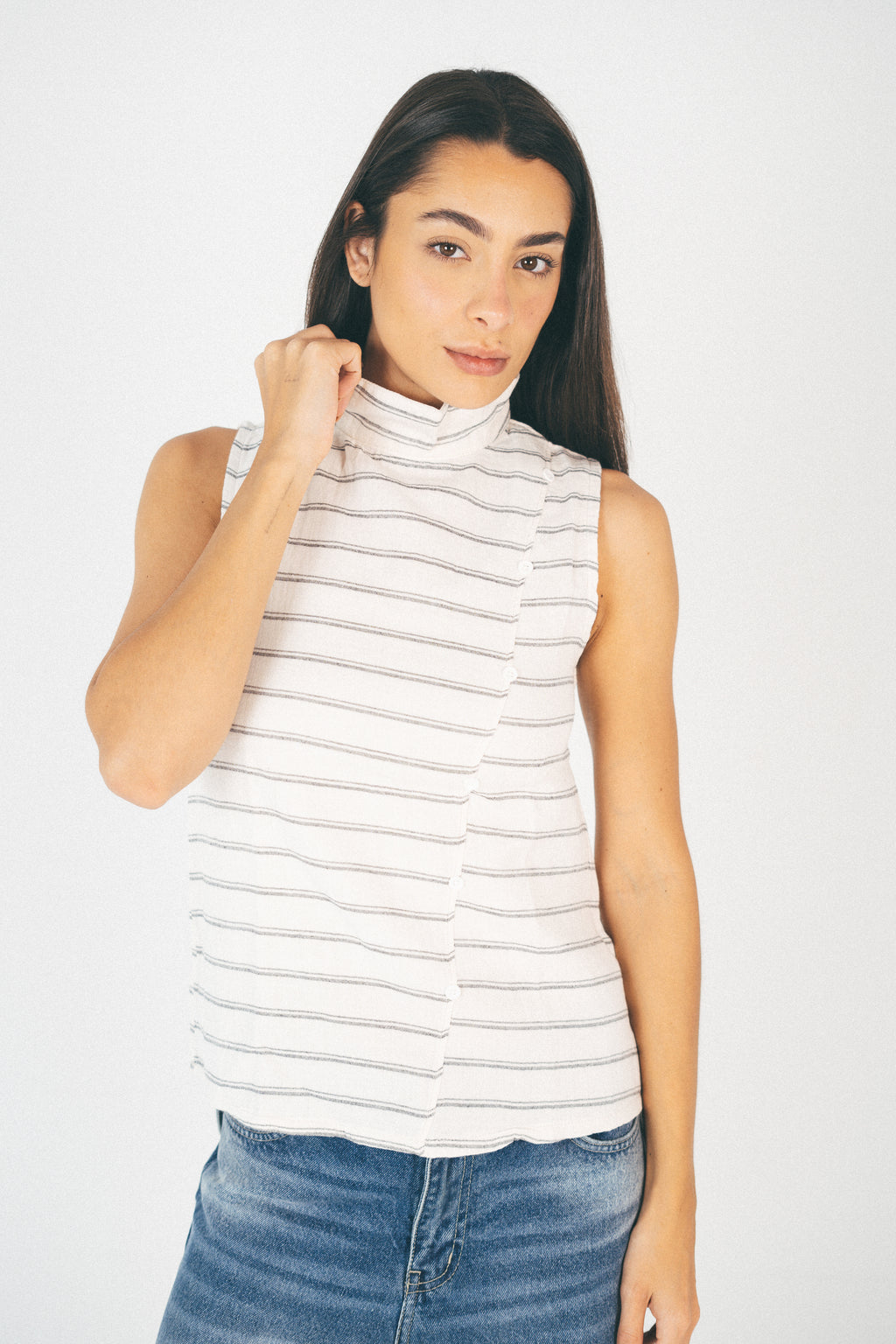 Sora Stripe Top