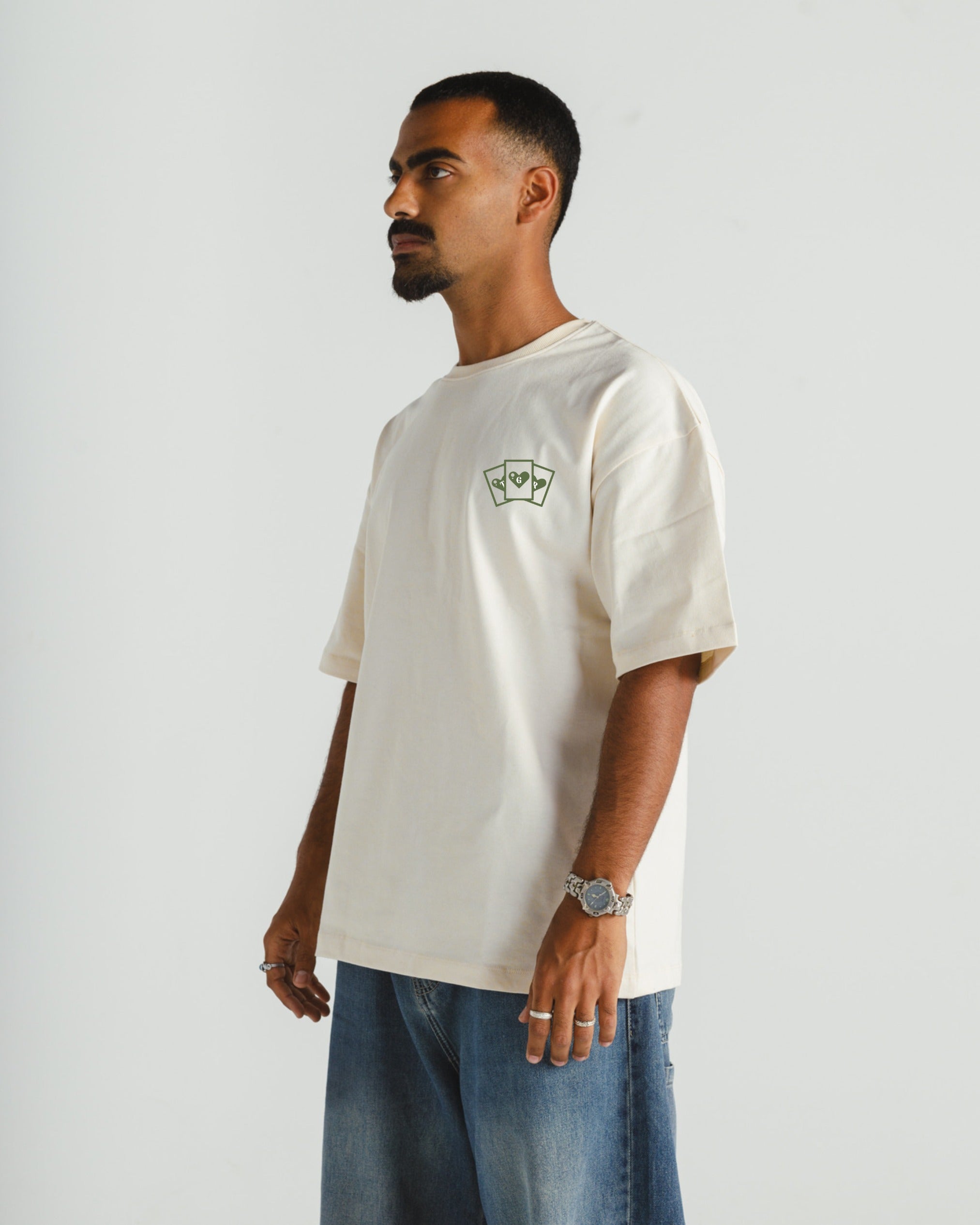 Cards Cream x Dark Green