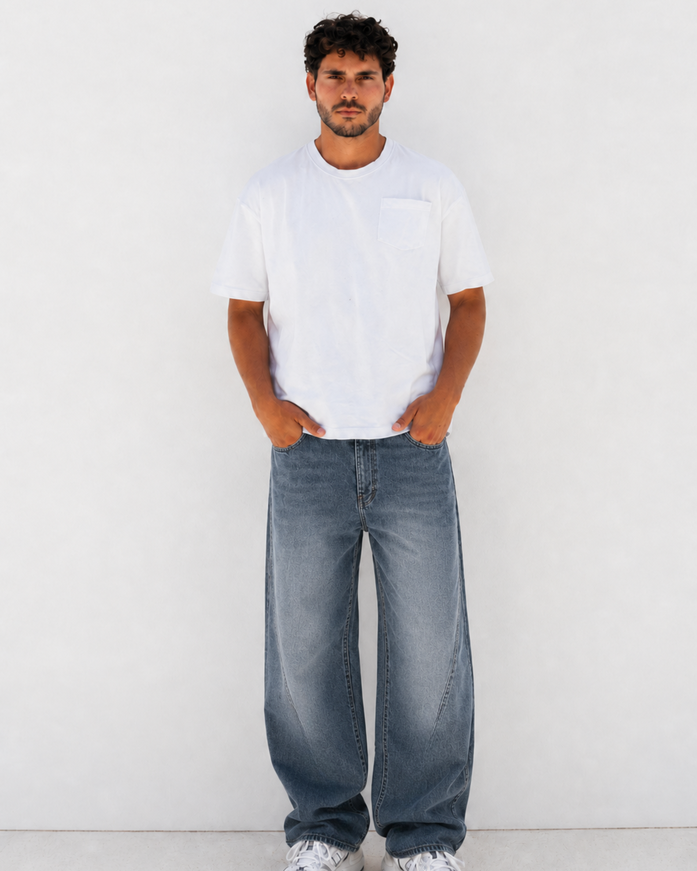 Arc Wide Denim Light Indigo
