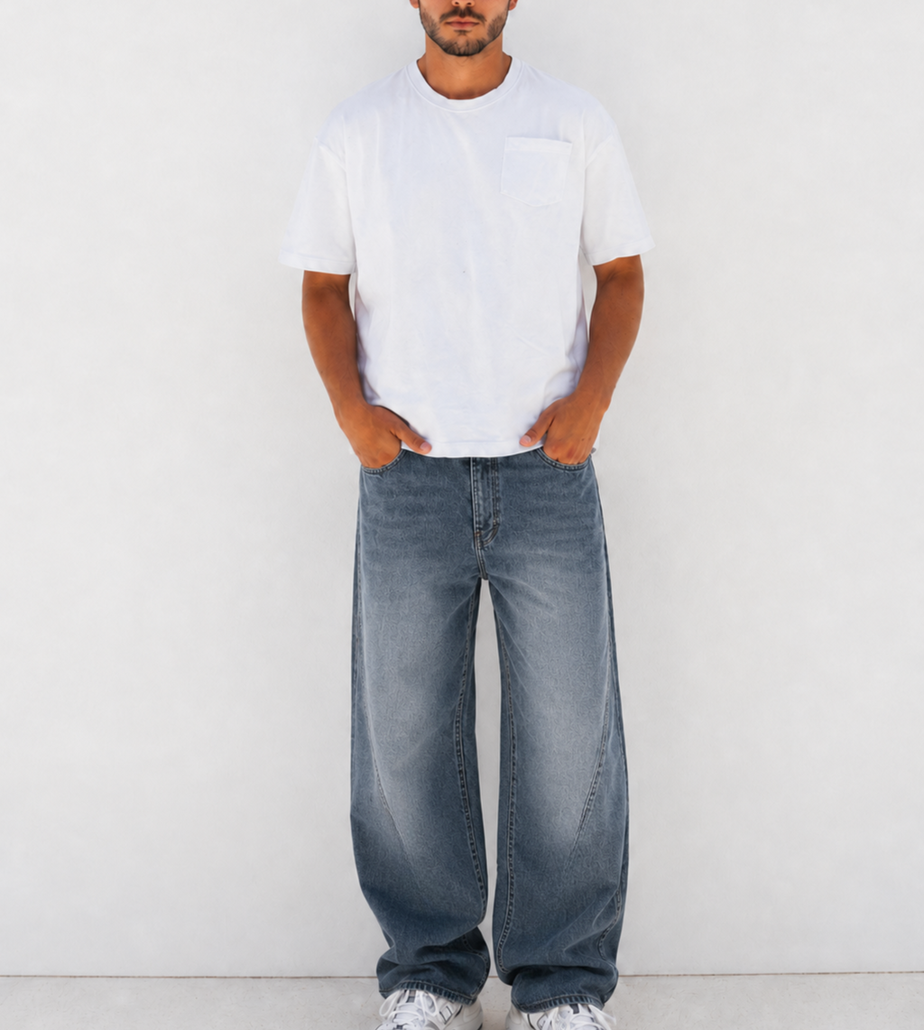 Arc Wide Denim Light Indigo